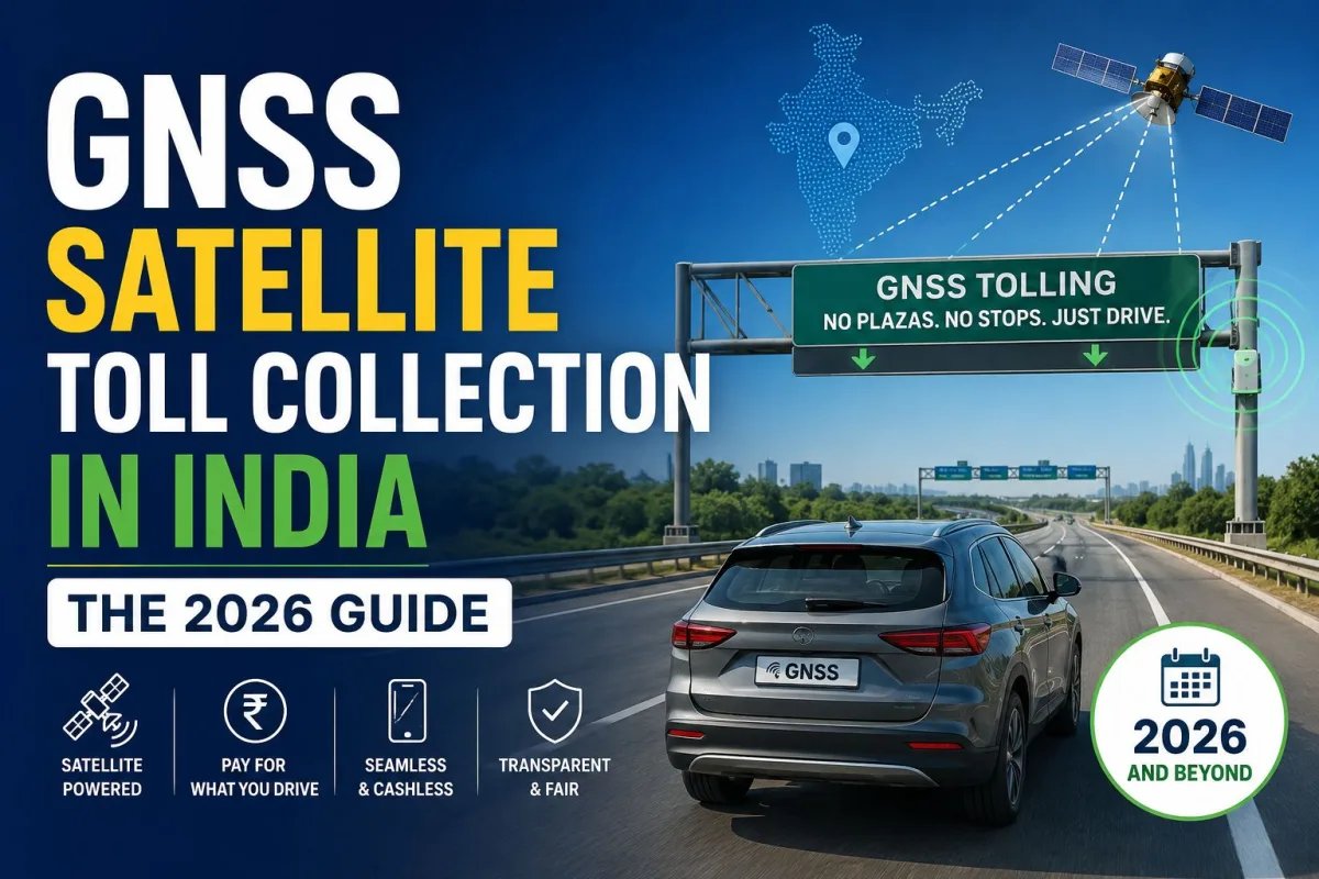 GNSS satellite toll collection system on Indian highway replacing FASTag