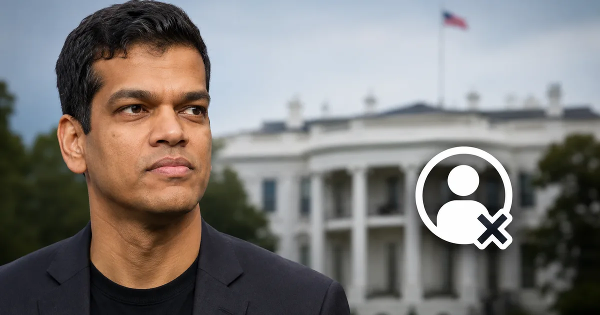 Sriram Krishnan steps down as White House AI advisor