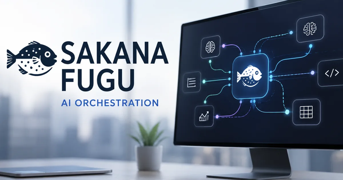 What is Sakana Fugu AI orchestration system explanation