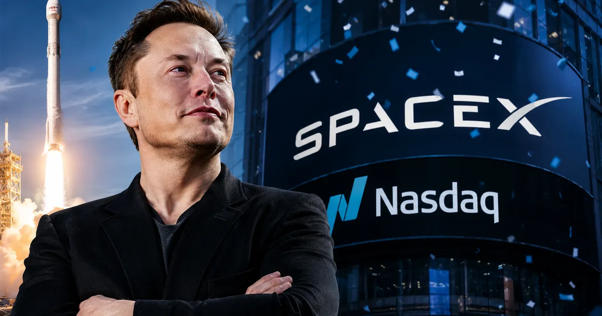 Elon Musk becomes world's first trillionaire following SpaceX Nasdaq IPO