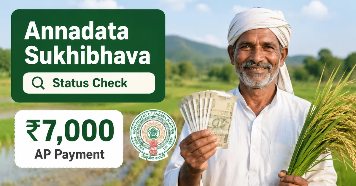 Farmers verifying their payment status on a phone, representing Annadata Sukhibhava status check