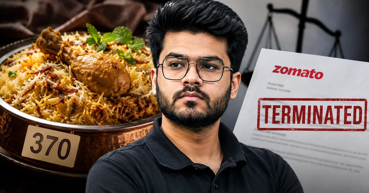 The 370 biryani controversy involving Himanshu Jangra and Starvik Design