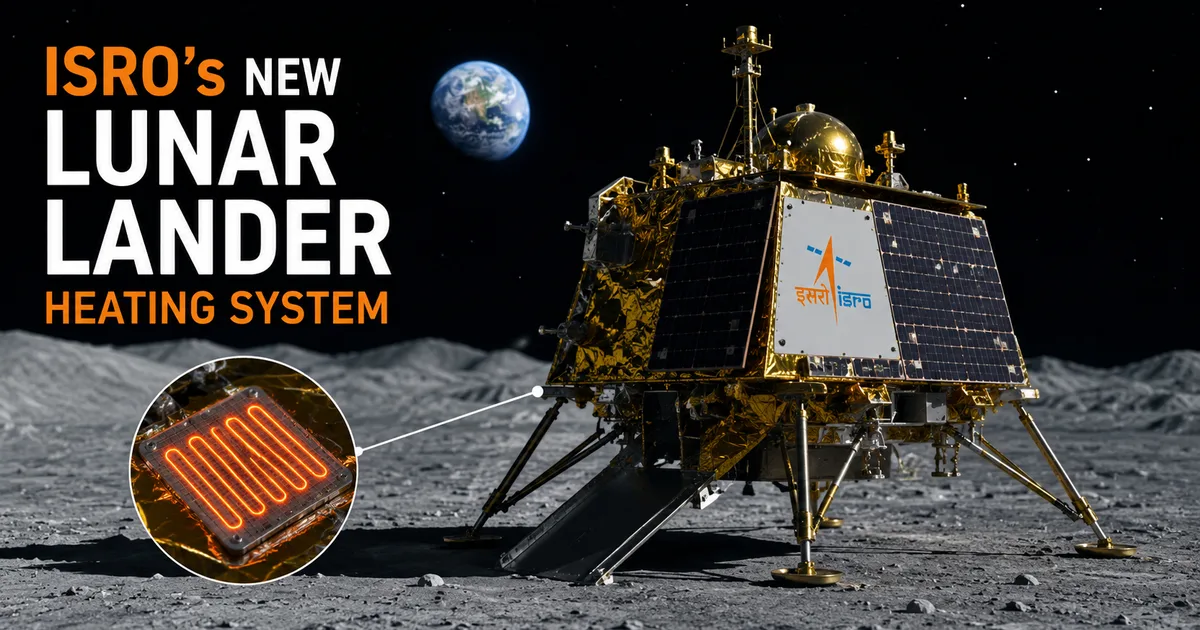 ISRO and DAE partner to develop nuclear lunar lander heating system for long moon survival