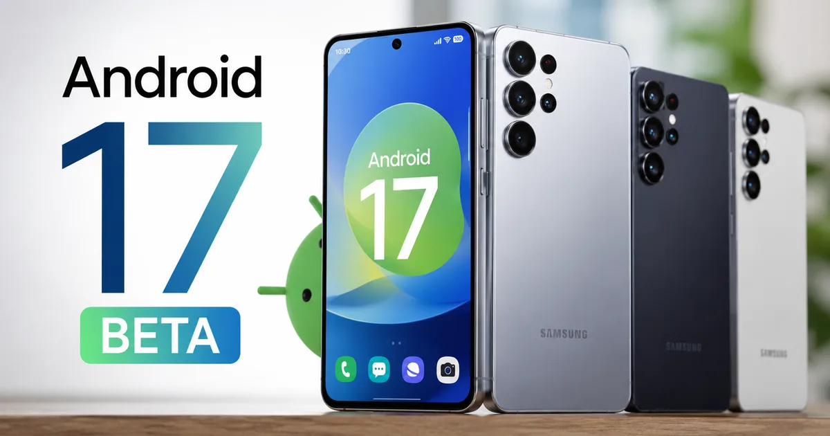Samsung Android 17 Beta Update running on a Galaxy phone in India