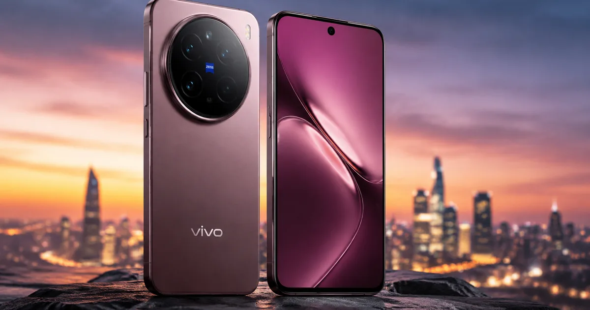 Vivo X300e smartphone showing AI camera features and launch specs