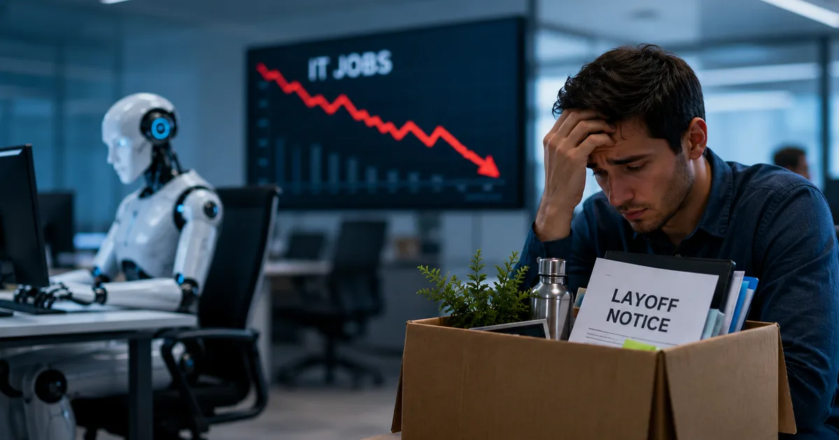 July 2026 tech layoffs impacting Indian IT jobs due to AI automation