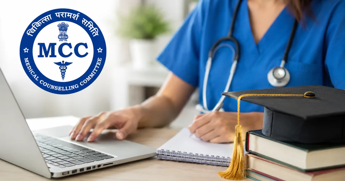 Student filling out MCC NEET UG Counselling 2026 registration online