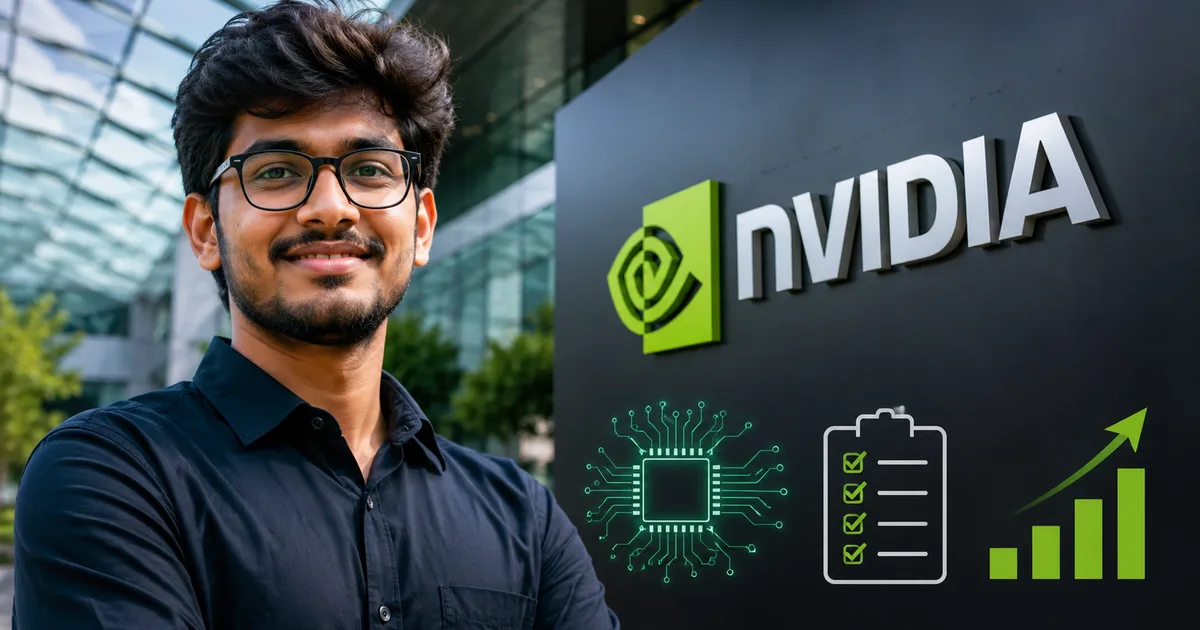 Prithviraj Nvidia success story and career journey
