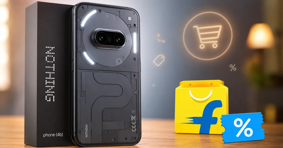 Nothing Phone 4b pre-order date on Flipkart with bank offers