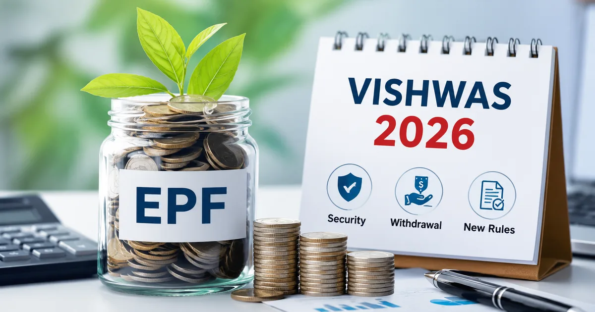 Vishwas 2026 EPF Scheme new features and withdrawal rules explained