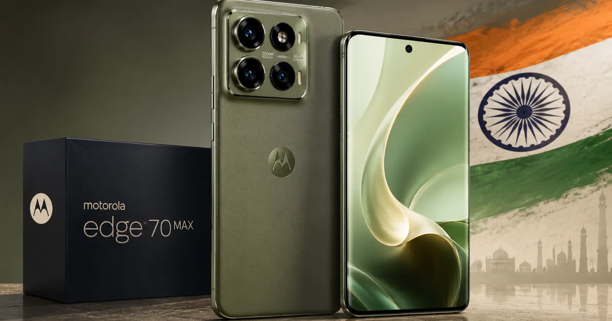 Motorola Edge 70 Max India launch details and expected price