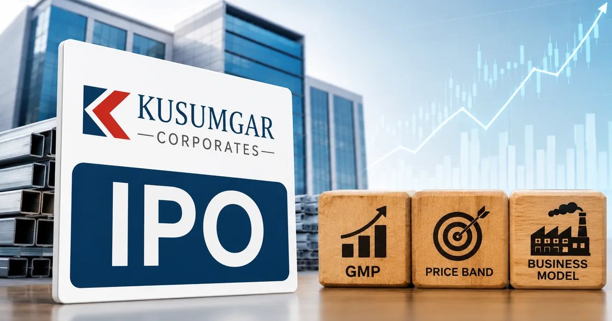 Kusumgar Corporates IPO explained with GMP and price band details