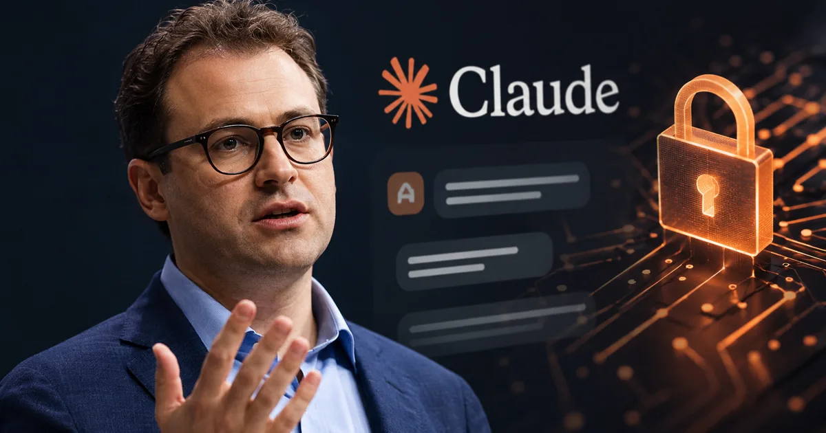 Anthropic CEO Dario Amodei 2026 address and Claude AI chat privacy security features
