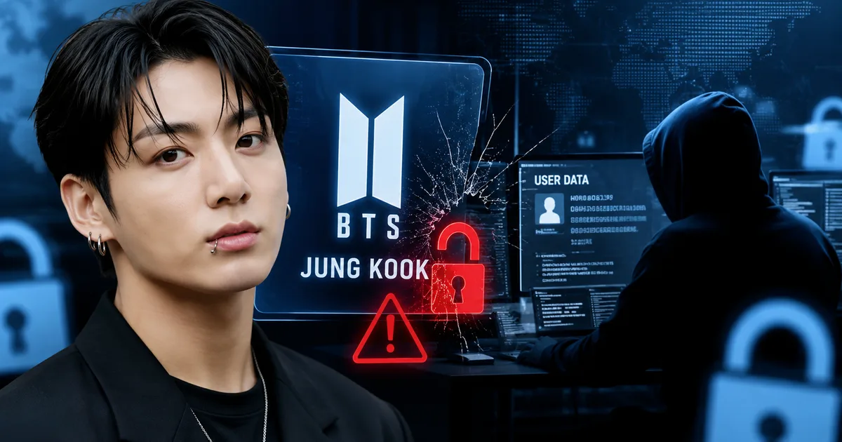 BTS Jung Kook hacking case 2026 cybersecurity breach