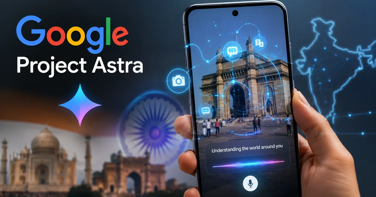Demis Hassabis announcing Google Project Astra AI tool features