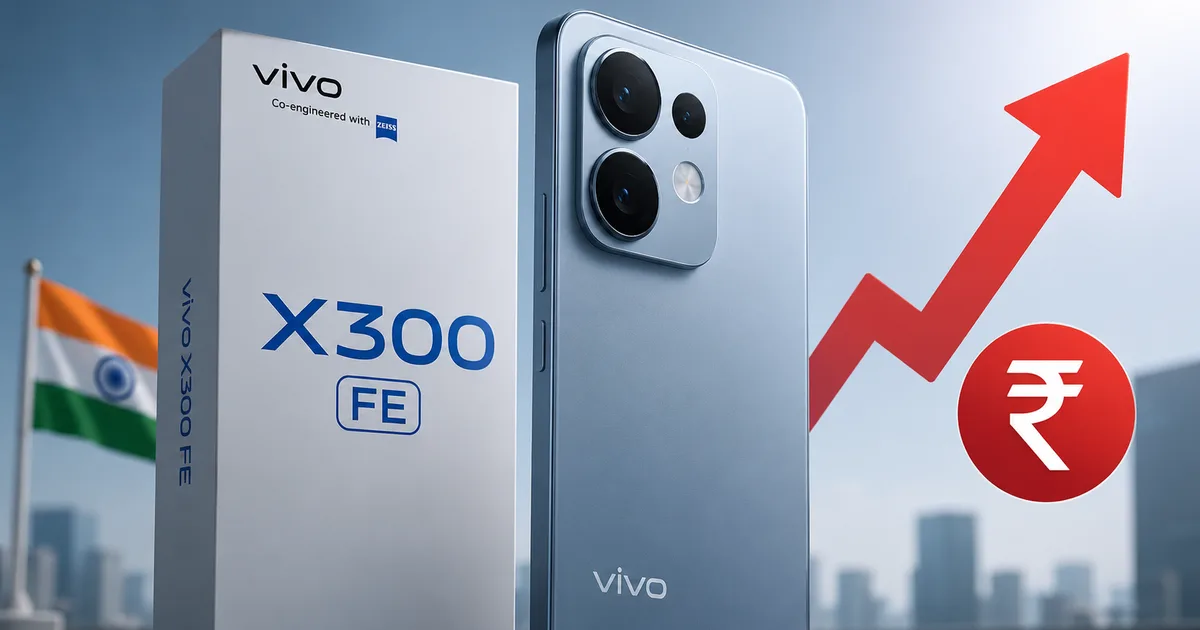 Vivo X300 FE Price Hike in India 2026