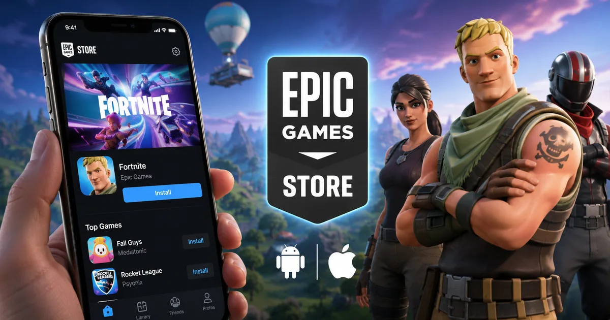 Epic Games Store mobile launch 2026 Fortnite download guide for Indian users