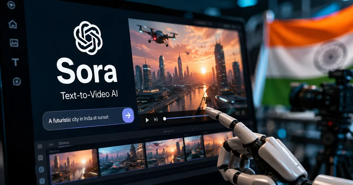 OpenAI Sora Text-to-Video AI 2026 India Availability