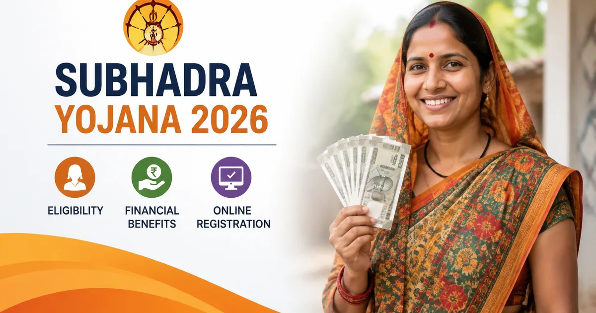 Odisha Subhadra Yojana 2026 registration process and financial benefits explained