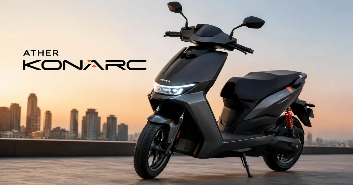 Ather Konarc 2026 India launch electric scooter