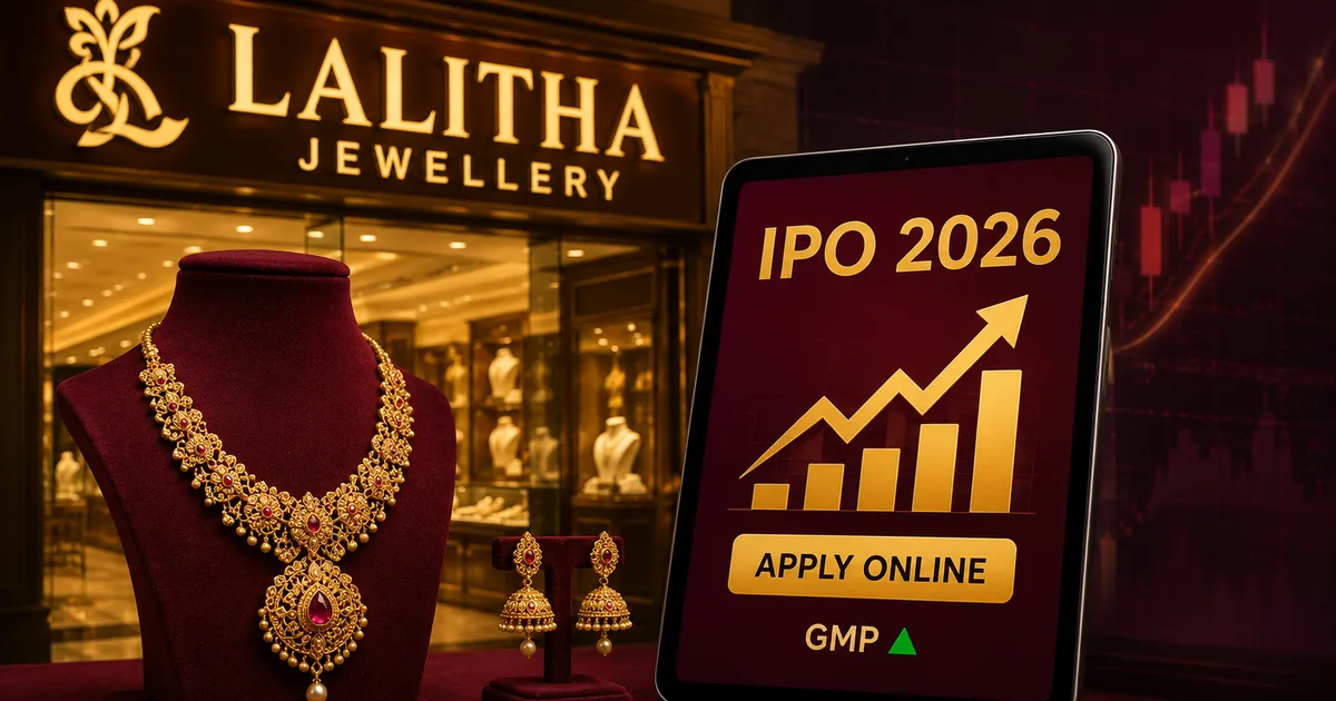 Lalitha Jewellery IPO 2026 online application guide and GMP details