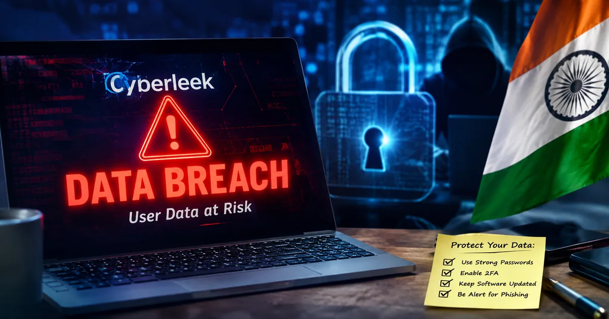 Cyberleek data breach 2026 India - how to protect your personal data and UPI account