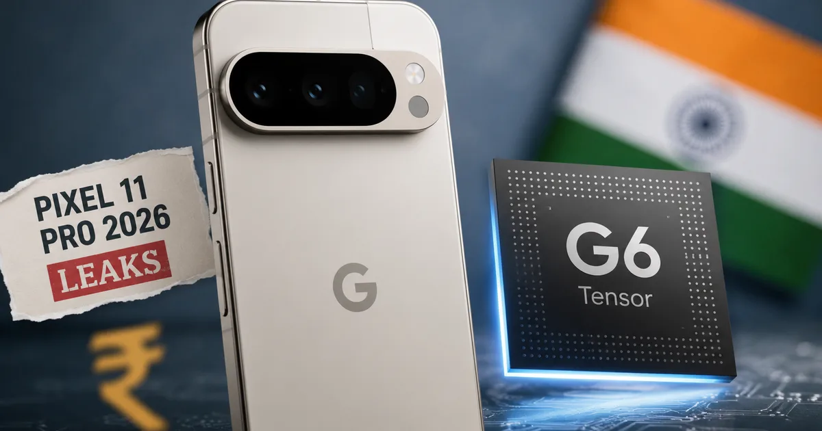 Leaked design of Google Pixel 11 Pro showing new colorways