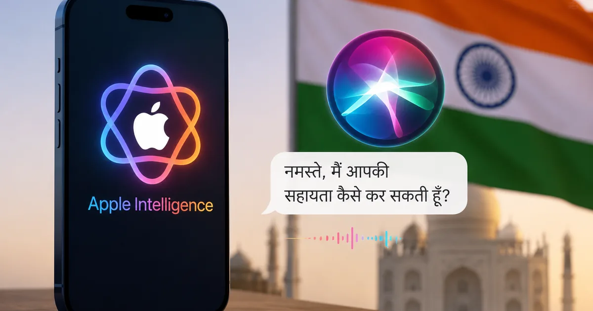 Apple iPhone displaying iOS 27 Apple Intelligence features and Siri interface