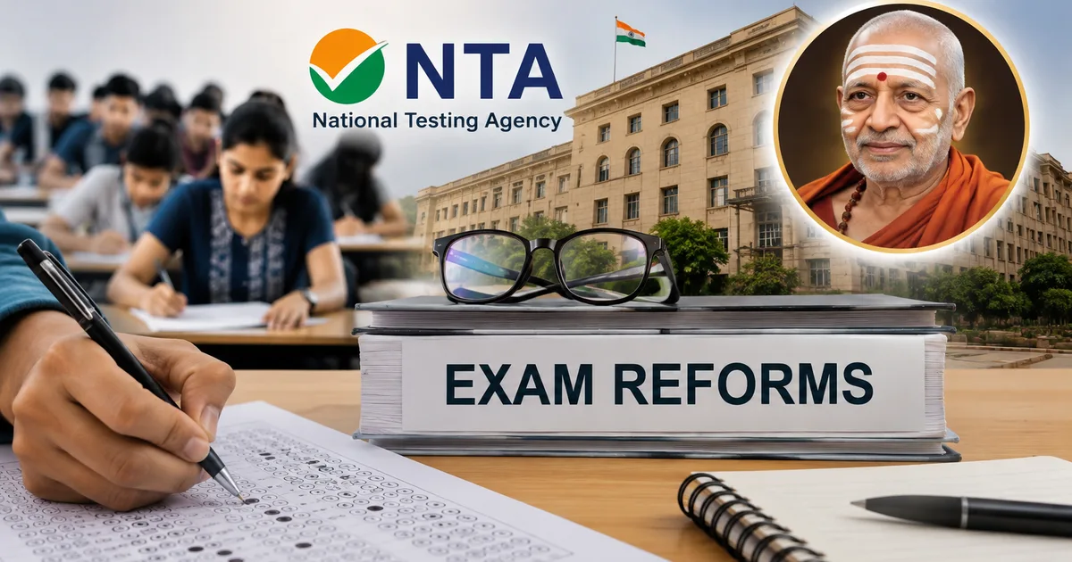 V Kamakoti NTA Task Force 2026 exam reforms explained
