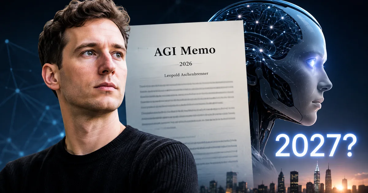Leopold Aschenbrenner 2026 AGI Memo Explained