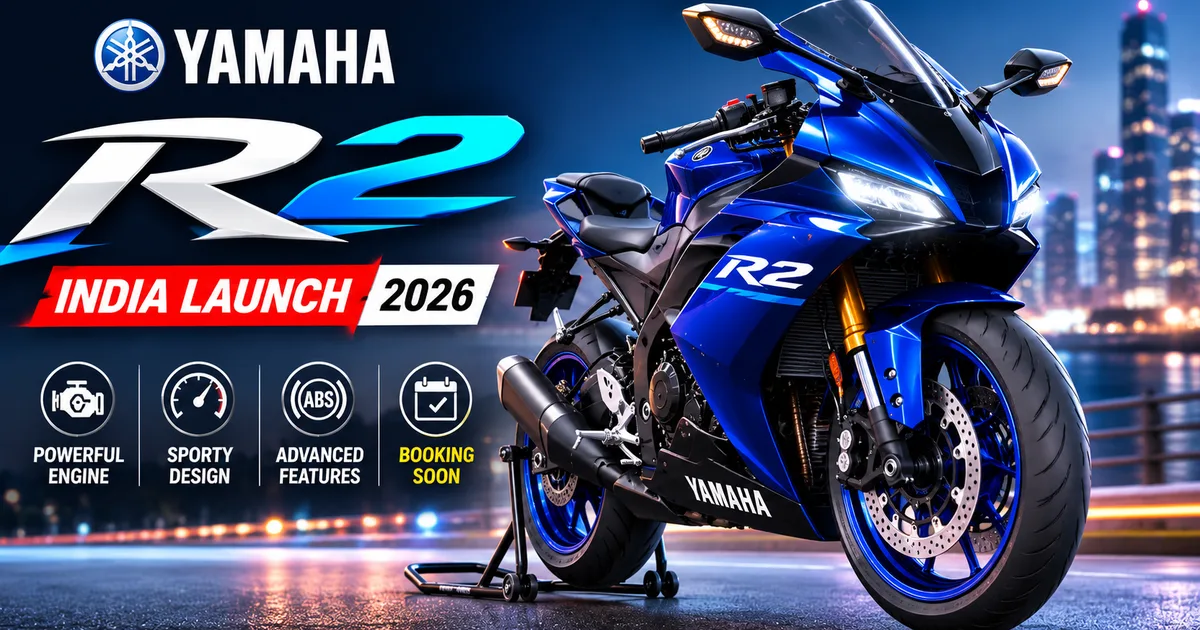 Yamaha R2 India Launch 2026 expected design and logo