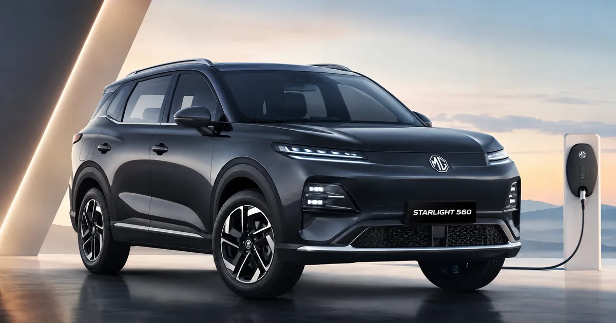 JSW MG Starlight 560 SUV 2026 India Launch