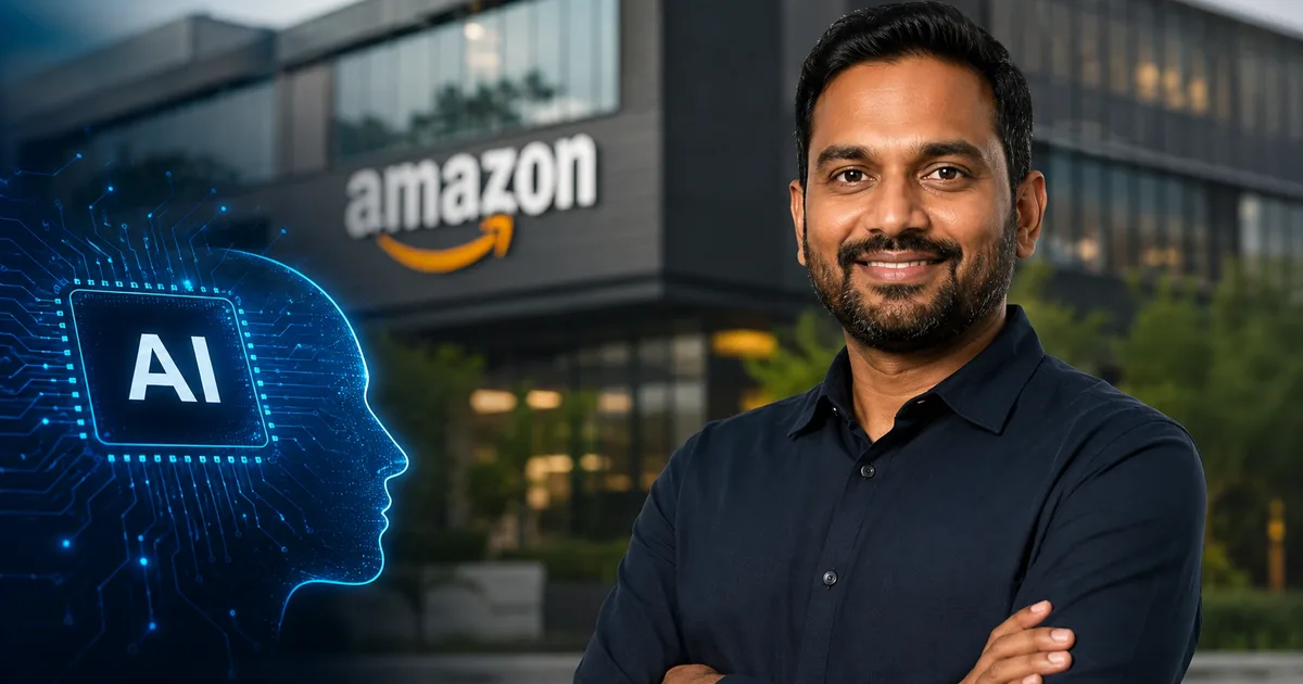 Aditya Arepalli Amazon AI Role 2026 news and AWS tools for Indian developers