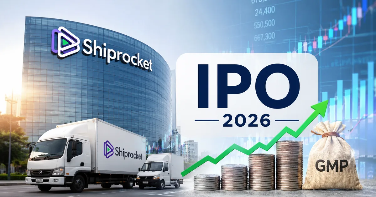 Shiprocket IPO 2026 valuation, issue size and grey market premium explained