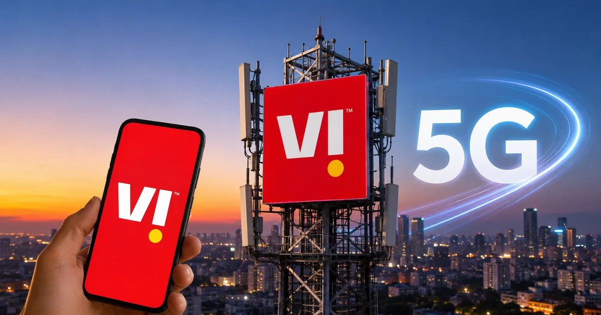Vodafone Idea (Vi) 5G India Rollout 2026 network towers