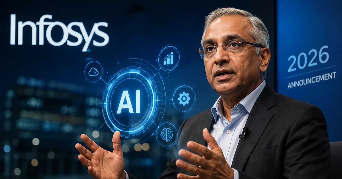 Infosys CEO Salil Parekh 2026 Announcement Topaz AI Suite
