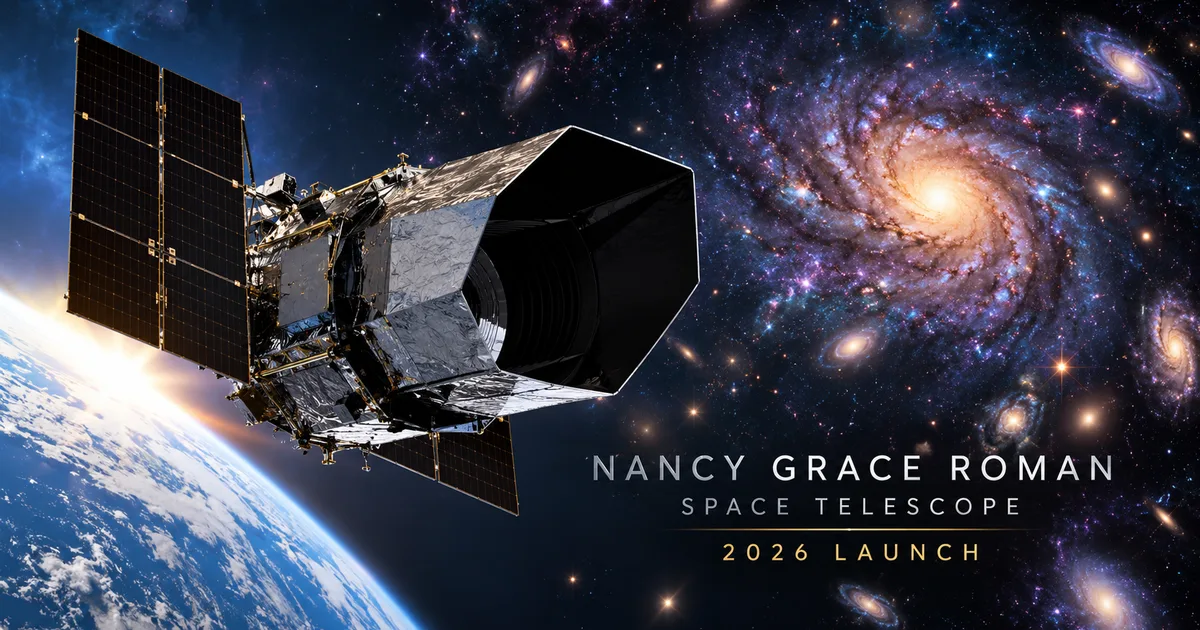 Nancy Grace Roman Space Telescope 2026 Launch
