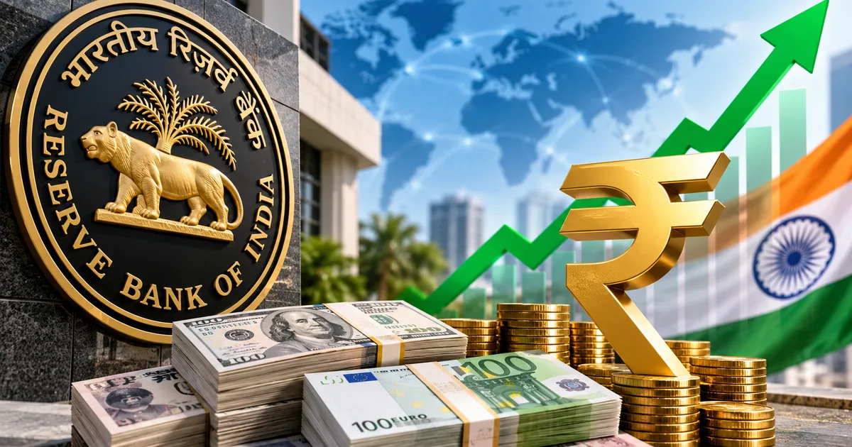 RBI India Forex Reserves Record High 2026 Indian Rupee Impact