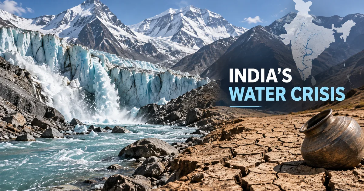 Systemiq Himalayan glacier study 2026 warning about India's water supply and economy
