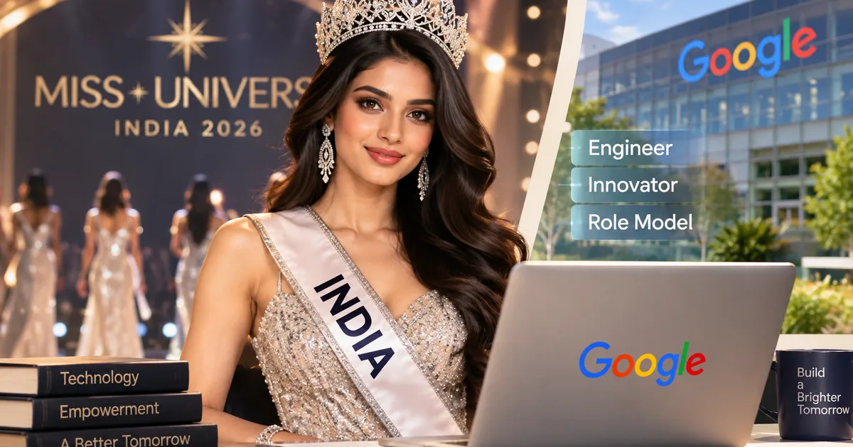 Umanga Kumawat Miss Universe India 2026 Finalist Google Engineer