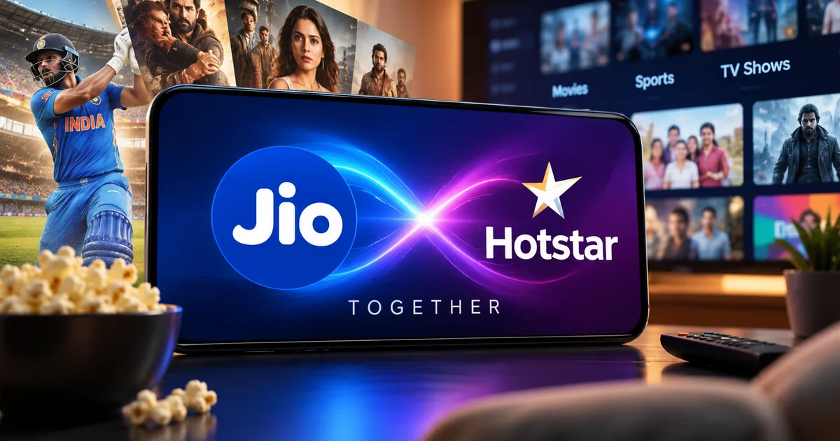 Jio Hotstar App Merger 2026
