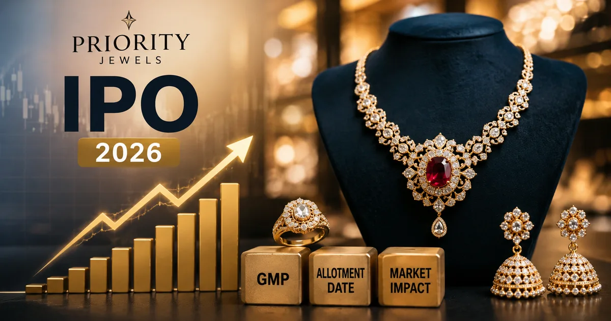 Priority Jewels IPO 2026 GMP and allotment date details