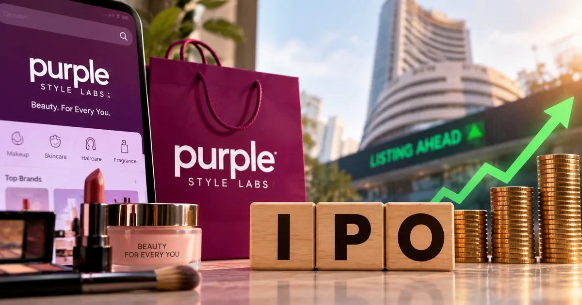 Purple Style Labs IPO 2026 valuation, GMP, and allotment details