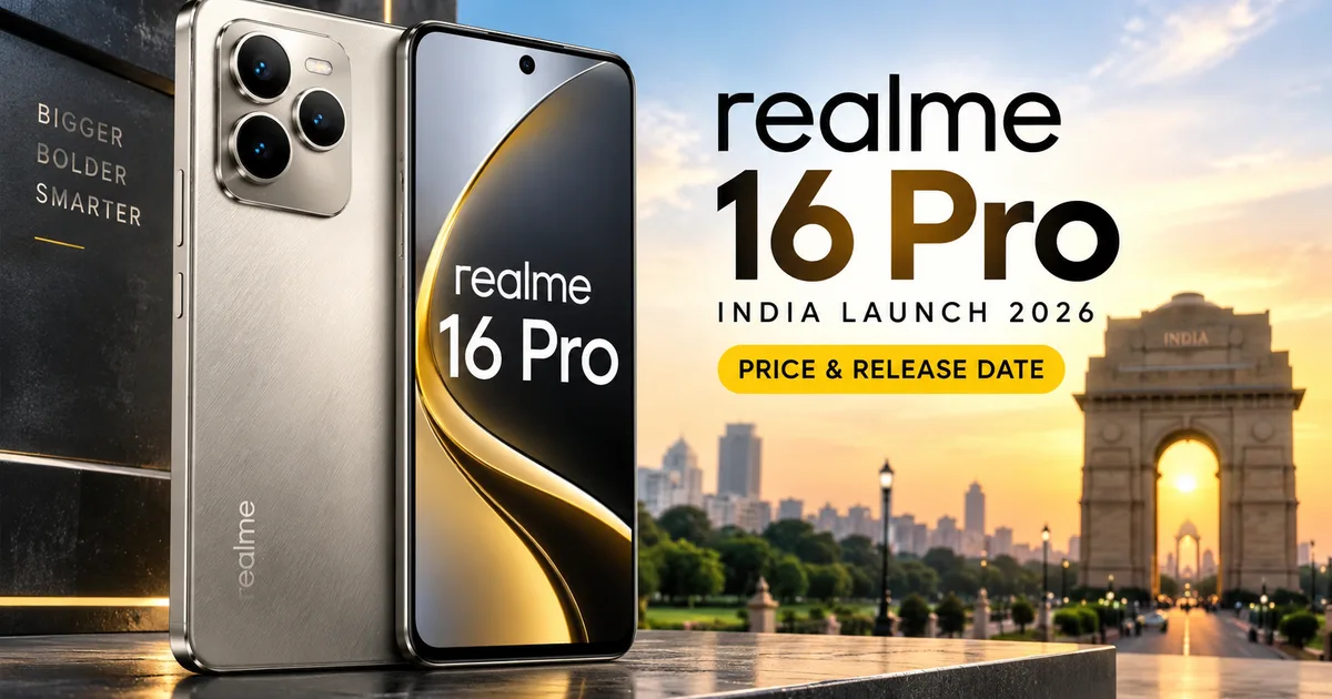 Realme 16 Pro 5G Harry Potter Edition back panel showing the Hogwarts crest design and Hedwig camera module