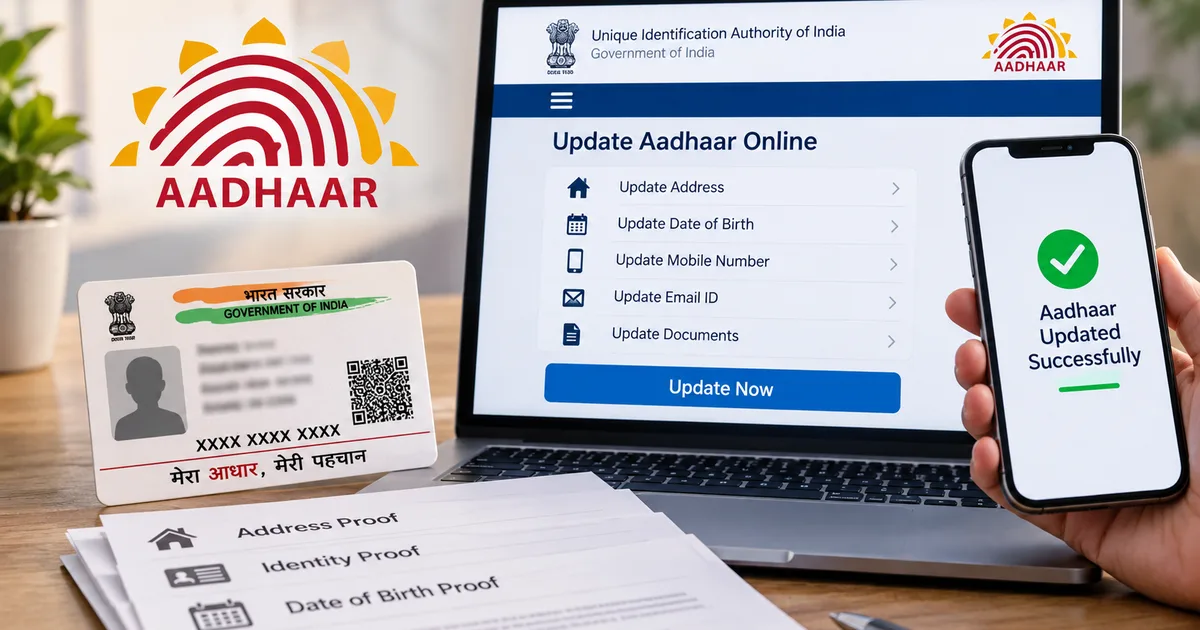 UIDAI Free Aadhaar Update Deadline 2026: Step-by-Step Guide