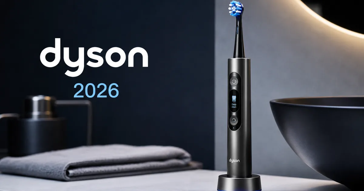 Dyson CameraJet toothbrush 2026 with built in camera and water jet