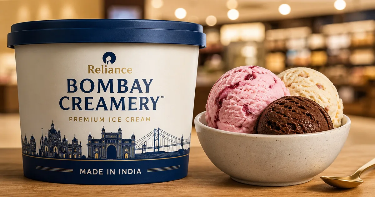 Reliance Bombay Creamery ice cream 2026 launch details and FMCG market impact