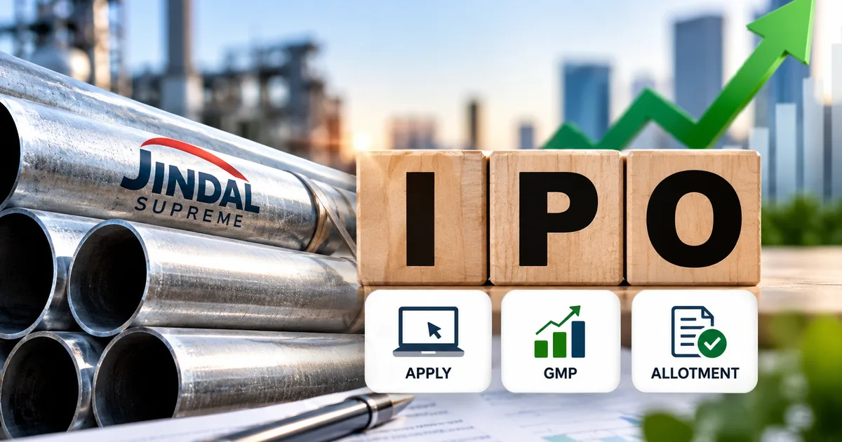 Jindal Supreme IPO 2026 application process and GMP details