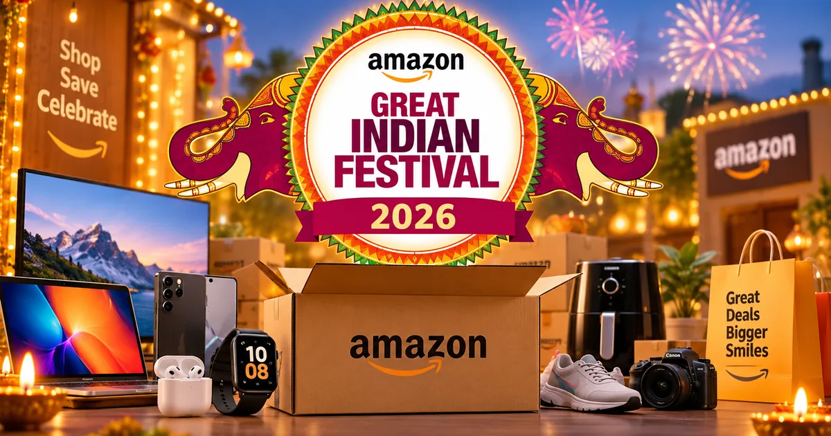 Amazon Great Indian Festival Sale 2026 expected dates and smartphone deals