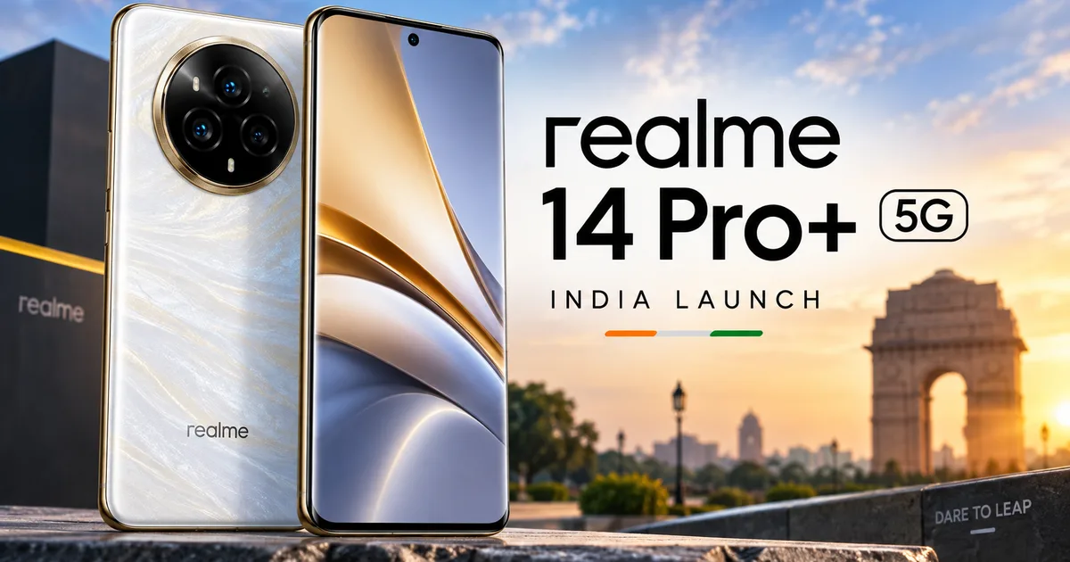 Realme 14 Pro Plus 5G India launch with expected price and periscope AI camera features